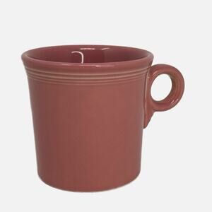 Fiesta Ware Coffee Cup Mug Homer Laughlin HLC Ring Handle PINK
